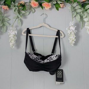 NEW | Coco Reef | Leopard Bikini Top | 32/34D